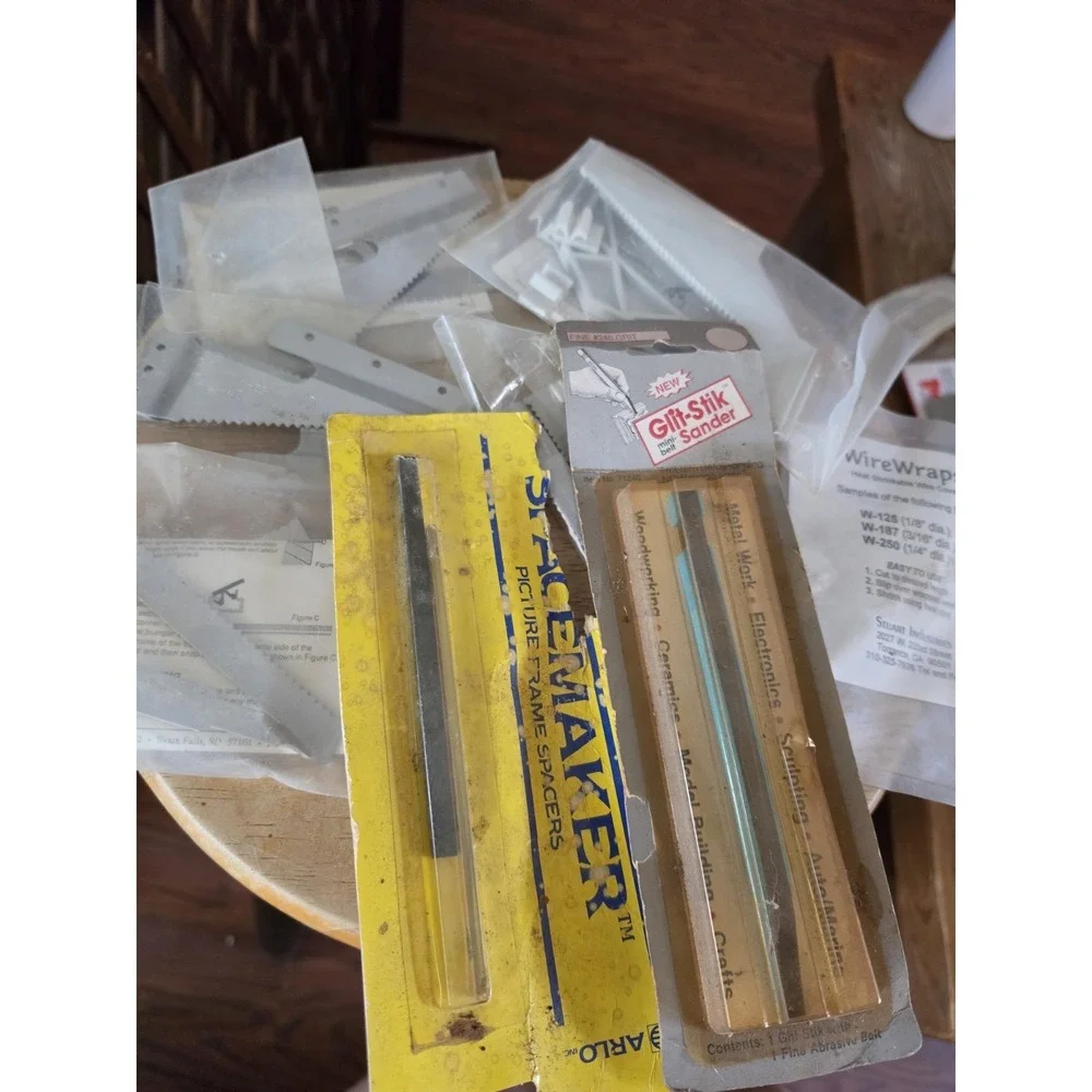 Picture Frame Hanging‎ Tools,  Wall Buddies, Wire Wraps, Spacers, Sander